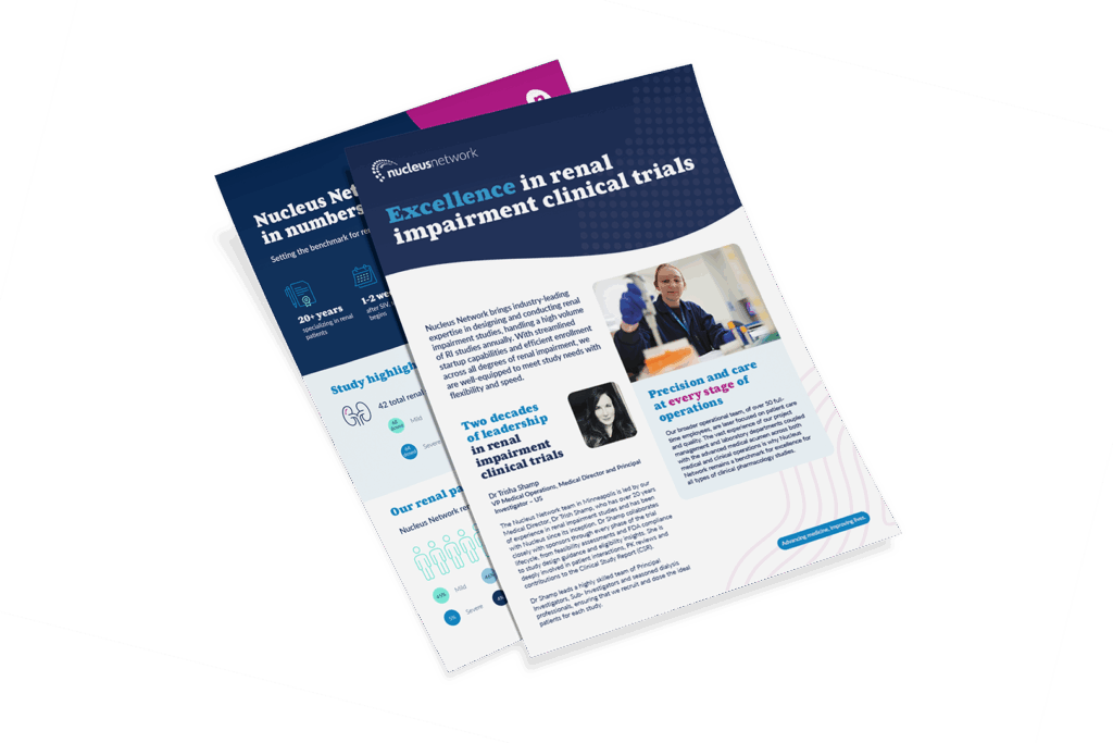 Nucleus Network MSP: A global leader in renal clinical trials