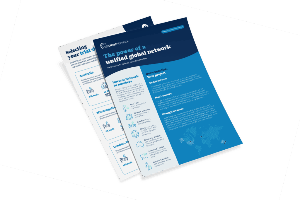 Global reach, Early-Phase focus: Nucleus Network’s capabilities image